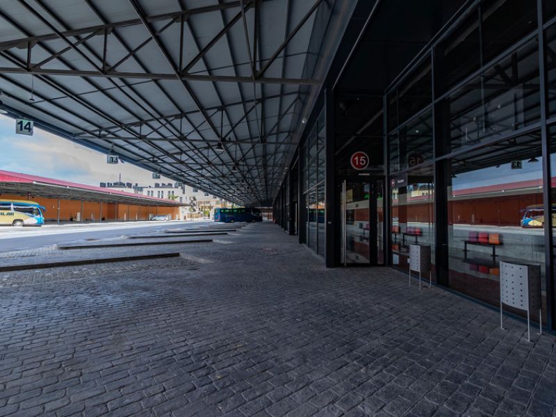 Dársenas estación autobuses de Salamanca Dársenas estación autobuses de Salamanca